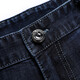 Classic Car (Laoyche) Jeans pour hommes Summer Style Thin Style d'âge moyen et personnes âgées pantalons décontractés en vrac pour hommes Daddy Pantalon masculin IG3883 Blue Black 29