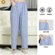 CAISIJIE Frauen Sommer Baumwollhosen Einschränkung Hosen Neun-Punkte-Hosen künstlicher Baumwoll-Baumwoll-Seidenhosen Patt und Fett plus Plüschhosen Home Hosen Nr. 1048 XL (geeignet für Gewicht 110-130 Jin [Jin gleich 0,5 kg])