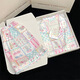 
Yipailai summer pajamas for women ice silk cute printed shorts shorts casual cardigan for best friend to wear home clothes suit YFY-9901# Print Rabbit L[Suggested 100-115Jin[Jin equals 0.5 kg]]