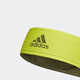 Adidas阿迪达斯头带TENNIS TB A.R. 男女网球运动发带 酸绿 黄/绿色/青灰/黑色 OSFM