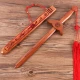 TaTanice peach wood sword creative home decoration wood carving decoration portable pendant handicraft 60cm cinnabar gossip sword Ttm1002