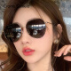 
CRANTA KOMEIA official website sunglasses sunglasses women 2025 new summer polarized sunscreen ultraviolet glasses birthday gift for girlfriend black gold frame gradient gray high-end feeling ck style to send my wife and girlfriend practical high-end
