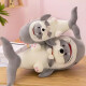 Shangyun Día infantil Regalo de cumpleaños de San Valentín para niñas Tibureros Tibureros Peluctos Plush Doll Toys Chicas sosteniendo almohada