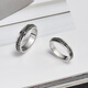 
Luk Fu Jewelry Platinum 950 Grass Pattern Platinum Ring Couple Ring Single Closed Ring Price EFT1P4C0103 No. 12-5.25g (including labor cost 698 yuan) Women's model