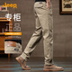 Jeep (JEEP) high-end men's casual pants men's 2025 autumn and winter new loose straight pants business casual trendy brand long pants men's pants
