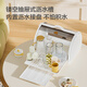 Fabriqué en jingdong, rack de rangement en tasse, tasse de thé en verre avec plateau, porte-drain de bouteille 24L * 1
