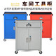 Jingxinda Tool Cabinet Iron Cabinet Workshop Mobile Tool Cart Multifunctional Hardware Iron Auto Repair Factory Trolley 120B Gray Blue + Brake + Back Plate