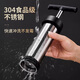 Royalstar 304 stainless steel enema sausage manual household manual multifunctional sausage filling artifact food meat sausage [304 body] + casing *1 + squeeze *4