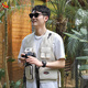 Sumksay (Zumksay) Mesh Sommerweste für Männer und Frauen im Freien im Freien Multi-Pocket-Weste lässig atmungsaktive Fischereifotografie-Clip-Weste Stickerei Eins Netz kleiner Beutel Weste Hellgrau XL 120-160jin [Jin gleich 0,5 kg]