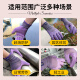 
Xingyu Glue-impregnated labor protection gloves Younaibao semi-mounted latex embossed anti-slip and durable Industrial construction site work woodworking reinforcement construction protective gloves 12 payments Purple A689 [Women's upgraded model is more waterproof]