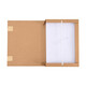 Boîte de fichiers de comptabilité Yuzijian A4 Nouvelle version 10 Packs Domestic Acid sans acide Papier Kraft 680G Box de fichier Prise en charge de la personnalisation 5cm Red Letter Imported Cow Card 674G 10 pièces