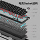 Ride (EDIFIER) HECATE G4K mechanical keyboard Wired wireless Bluetooth three-mode gaming keyboard 98 key RGB full-key hot-swap gasket structure [three-mode wireless] space-time blue axis Xuanwu black