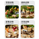Teddy Shiguang Children's Simulation Animal Model Toys Boys and Girls Safari Farm Stores 16 Packs of Birthday Gifts