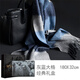 MILMUMU Gift Selection Japanese Unisex 100% Pure Wool Scarf Winter Thickened Gradient Gift Box Clothing Accessories Dark Gray Scarf