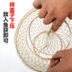 Folding wire fish basket net bag fishing net fish metal stainless steel wire fish cage braided Yuhu Yuyongji small diameter 25cm with missing rope