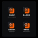 胜为（shengwei）皮线光纤跳线 电信级光缆 室内网线单模单芯光纤延长线接光猫 1芯2钢丝成品跳线 50米 FSIP-1050