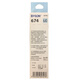 EPSON 674 original ink T6745 light green box ink cartridge ink printer (suitable for L801/L810/L850/L805/L1800) dye ink