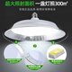 Yaming Lighting LED waterproof dustproof industrial and mining lamp 100w fresh light filling chandelier workshop ceiling warehouse lamp spiral e27 YM-854 lens model UFO 150W white light