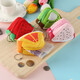 Creative Mini Cute 3-Corner Three-dimensional Plush Fruit Coin Purse Girls Student Key Coin Purse Watermelon