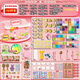A complete set of hot paint seals, Guka hand account toys for girls hot paint wax wax storage box hot paint set gift box [Thousands of pieces of hot paint high-end gameplay] High-end exclusive Grand Slam [1289 pieces set] Get three-layer box