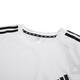 阿迪达斯 （adidas）男子速干健身运动套装 跑步训练服篮足球服短袖T恤透气短裤两件套 IB8151+JE6436/三条纹款 2XL/185