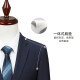 Hongdou (hodo) men's suit men's spring and autumn simple fashion slim flat lapel formal suit B5 navy 170/92B