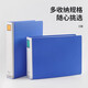 锦宫（King Jim）1478GS-2-B双开管式文件夹大容量资料册办公档案资料合同装订收纳 2个装 蓝色