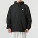 Adidas jacket men's hooded spring outdoor sportswear casual loose big logo clover windproof jacket IR9852 M