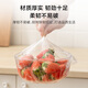 
Made in JD.com, plastic wrap food grade, dot-break large size, high temperature resistance [120 meters 30cm]
