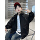Boys' Jackets Children's Jackets Autumn Outdoor Tops 2025 Spring and Autumn New Boys Hooded Jackets DS-JK22 Black Spring and Autumn 160cm