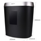 Deli Small Paper Shredder Office Automatisches Mini -Haus bequemer elektrischer Desktop Shredder Level 4 Vertrauliche 5 Bilder 5 Minuten Deli 9929 Papier Shredder Weiß