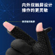 Antarctic gloves men's winter velvet thickened windproof and cold-proof gloves outdoor sports cycling skiing touch screen gloves black