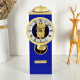 Hermle Clocks德国赫姆勒时钟机械钟复古金属轻奢装饰客厅欧式座钟 MT001-BL0791