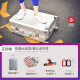 Yiku all-aluminum magnesium alloy suitcase men's and women's trolley case 20 small boarding case large 24 suitcase student password leather box [all aluminum magnesium alloy style] technology silver 20 inches - boarding case - portable hand luggage on the plane