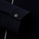 Hazzys Men's Winter Jacket Executive Jacket Style Business Veste en laine Men Asvzu0BDU29 Dark Blue DN L (175 / 96A 48)
