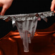 Herrenunterwäsche pervertiert, vollständig transparent, Strümpfe, niedrige Taille, sexy große Größe des Tanga -Geschlechts von Herren -Tanga -Geschlechtsnecke Hauttonöffnung