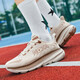 
KMKT [Putian High-version] Men's Shoes Summer Cushioning Casual Running Shoes Men's Trendy Shoes Student Sports and Casual Shoes Beige WD-9908 39