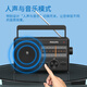 Philips (PHILIPS) TAR2368 radio for the elderly, full-band portable FM radio for the elderly, old-fashioned large semiconductor, high-quality emergency desktop plug-in AC and DC, standard configuration, including power cord