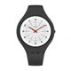 斯沃琪（Swatch）瑞士手表 超薄系列 SKIN转盘 情侣石英男女表SVUM104