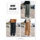 Pantalones de trabajo de Boompu American High Street para hombres en la marca de moda de la primavera y verano de otoño en los pantalones de patas rectas de pierna ancha para deportes masculinos y pantalones casuales Militar Green XL [Peso recomendado 120-150 Jin [Jin es igual a 0,5 kg]]]