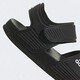 Adidas Kindersandalen für Sommermänner und Frauen große und kleine Kinder Beachschuhe GW0344 Schwarz 4/36 Größe/225 mm