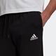 Adidas (adidas) sweatpants men's pants 2025 spring new knitted breathable running training casual pants GK9226 black L