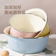 Newair enamel enamel basin old-fashioned and basin home cooking kitchen washing vegetables kneading dough non-stick proofing noodle large porcelain basin