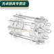 Bauchunbao Creative Forn Cage, For Air Fryer Rotation Cage Grilled, brochettes grillées à fourche de poulet, noix grillées, cage de poisson grillée, petit support de steak, 15265 LIM
