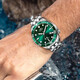 Golgen Watch Men's Dragon Series wasserdicht 200 m mechanische Uhrenstahlgürtel -Diving Watch Swiss Movement Limited Edition 5012 [Limited Gift Box] 200 m wasserdicht + kostenloses Band