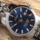 Plum Blossom (Titoni) Master Series Watch Men 83188-S-679/Blau