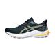 ASICS (ASICS) ASICS GT2000 12 Herren-Laufschuhe Schwarze Samurai Leichte stabile Unterstützung Laufschuhe gepolsterte Sportschuhe 1011b691-250 Hafer Farbe/Schwarz 46