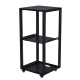 Tuxin Tengda Einfacher Schrank Rack Open 19-Zoll-Kasten Audio-Rack KTV-Kabinett Audio Box Outdoor Live Cabinet 15u (Höhe 718*Deep 477*Breite 500)