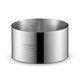 Learn Kitchen Baking Tools 6-inch round heightened 8cm thick stainless steel mousse ring baking tiramisu cake mold WK9312