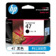 
HP (hp) original 47 ink cartridges are suitable for 4825/4826/4828/4829/4877 printers Original 47 black ink cartridges [approximately 1300 pages of printing]